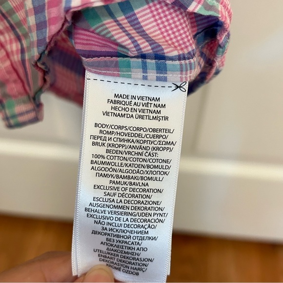 ralph lauren 3T short sleeve shirt! Valentine’s Day wear - Picture 6 of 6